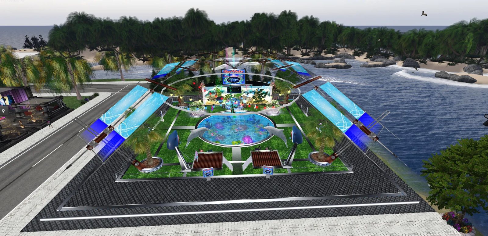 Virtual Life Brasil: area de lazer